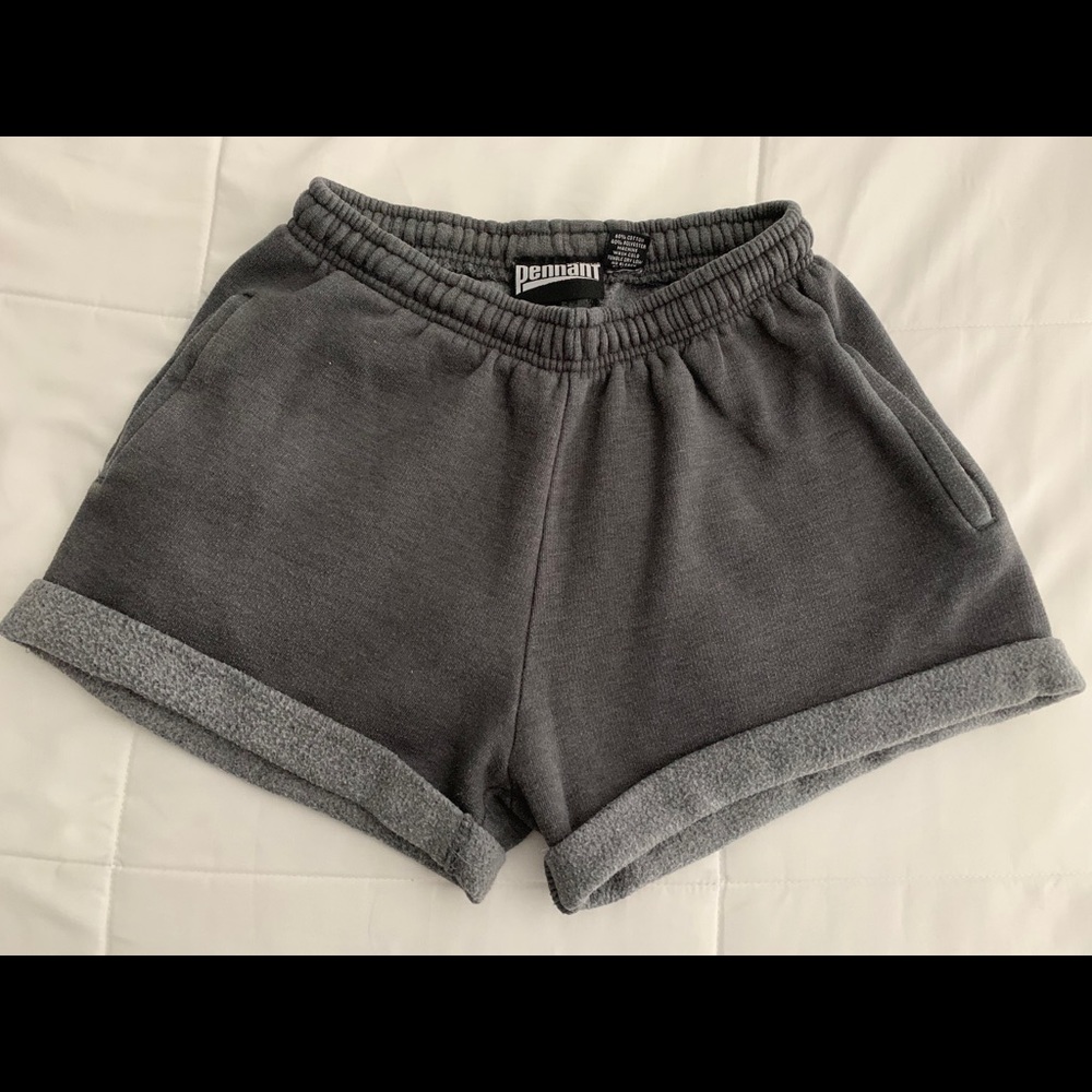 cut off sweat shorts